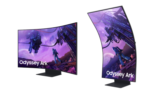 Samsung’s futuristic rotating 55-inch 4K gaming monitor is $700 off