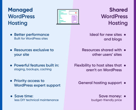 Shared hosting vs WordPress hosting: Which plan should I choose?