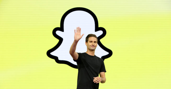 Snap’s Sales Fall for First Time as a Public Company