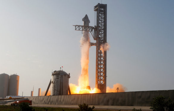 SpaceX’s Starship launch caused a fire in a Texas state park