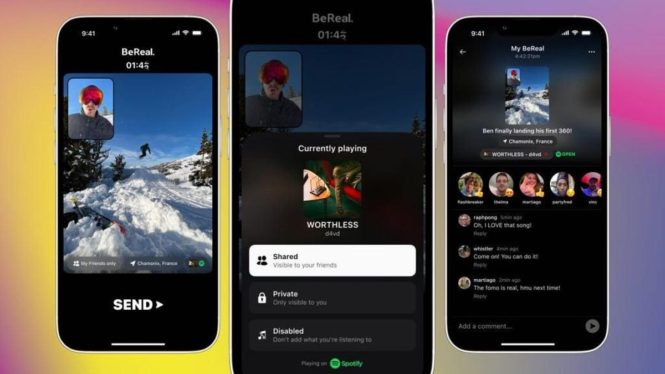 Spotify Is Bringing a Musical Element to BeReal