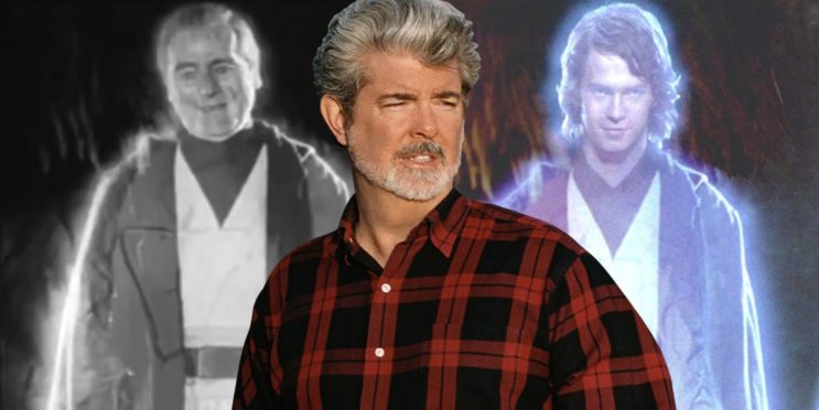 Star Wars: Why George Lucas Replaced Anakin Skywalker’s Force Ghost
