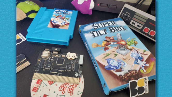 Super Smash Bros. retro demake puts Wi-Fi into an NES cartridge