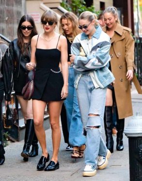 Taylor Swift Enjoys a Girls Day With Gigi Hadid, Blake Lively & HAIM