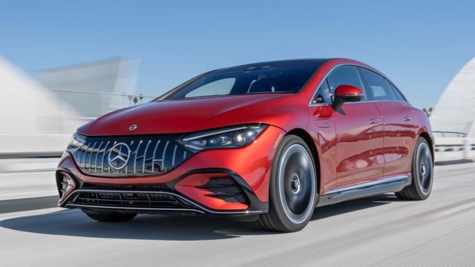 The Mercedes-AMG EQE might be the best luxury EV right now