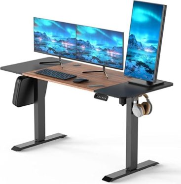 This height-adjustable electric standing desk is 49% off at Amazon
