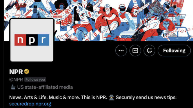 Twitter Adds ‘State-Affiliated Media’ Label to NPR