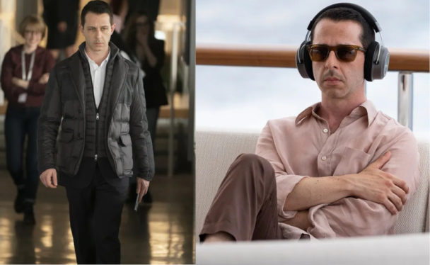 What earbuds was Kendal Roy wearing in Succession season 4, episode 2?