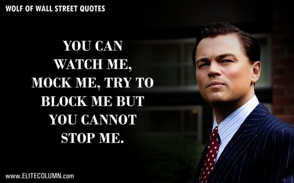 21 Best Wolf Of Wall Street Quotes