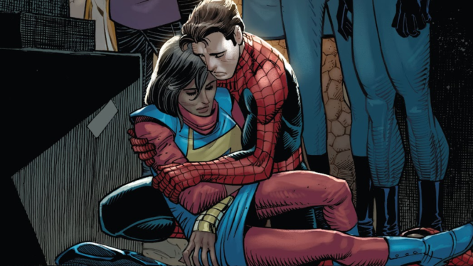 Amazing Spider-Man #26 Does Ms. Marvel Dirty