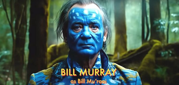 Avatar Directed By Wes Anderson AI Trailer: Bill Murray Is Just Painted Blue