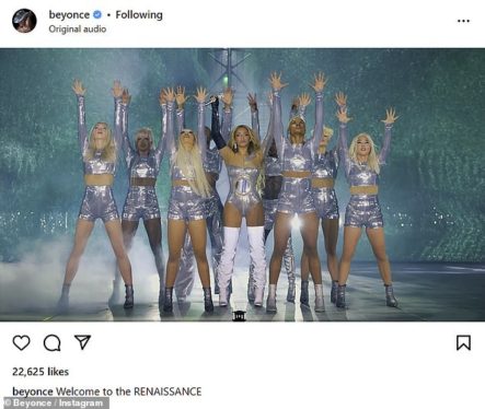 Beyoncé Shares Sweet Mother’s Day Tribute at Renaissance Tour Stop in Brussels