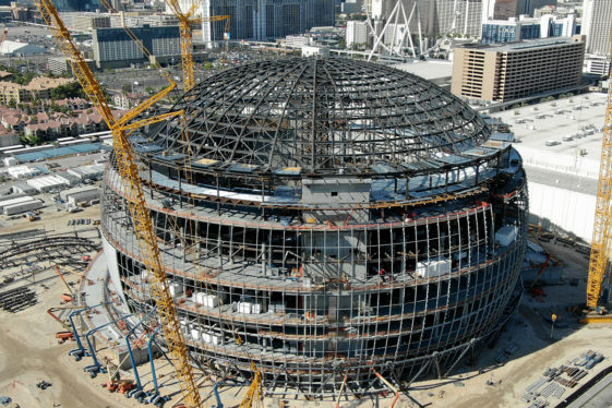 Building Costs for MSG’s Las Vegas Sphere Keep Going Up