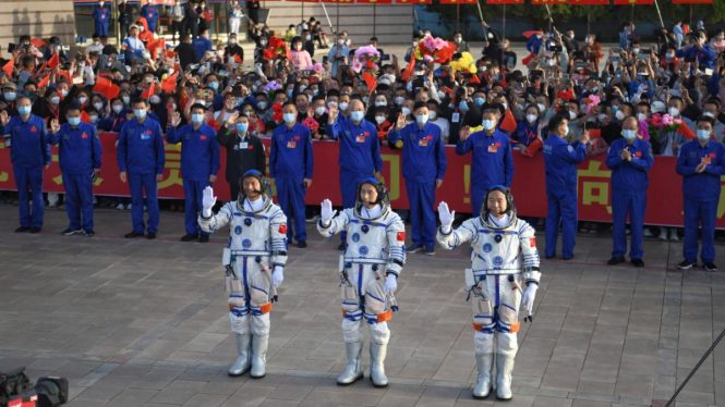 China Launches First Civilian to Space, Targets 2030 for Crewed Lunar Landing