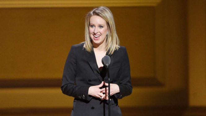 Elizabeth Holmes, left to her own devices