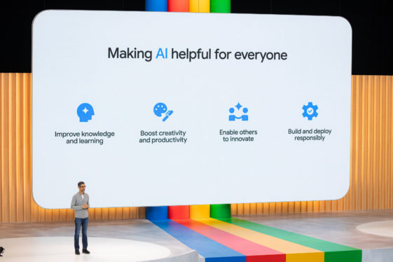 Google I/O: AI Is Embedded in Search, Building on Tech’s New Craze