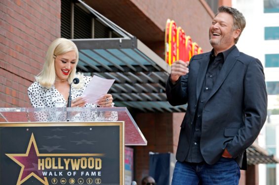 Gwen Stefani Gushes Over ‘Magnetic’ Blake Shelton at His Hollywood Walk of Fame Ceremony