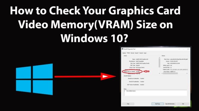 How to check your VRAM — how much GPU memory do you have?