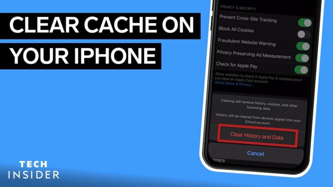 How to clear the cache on your iPhone