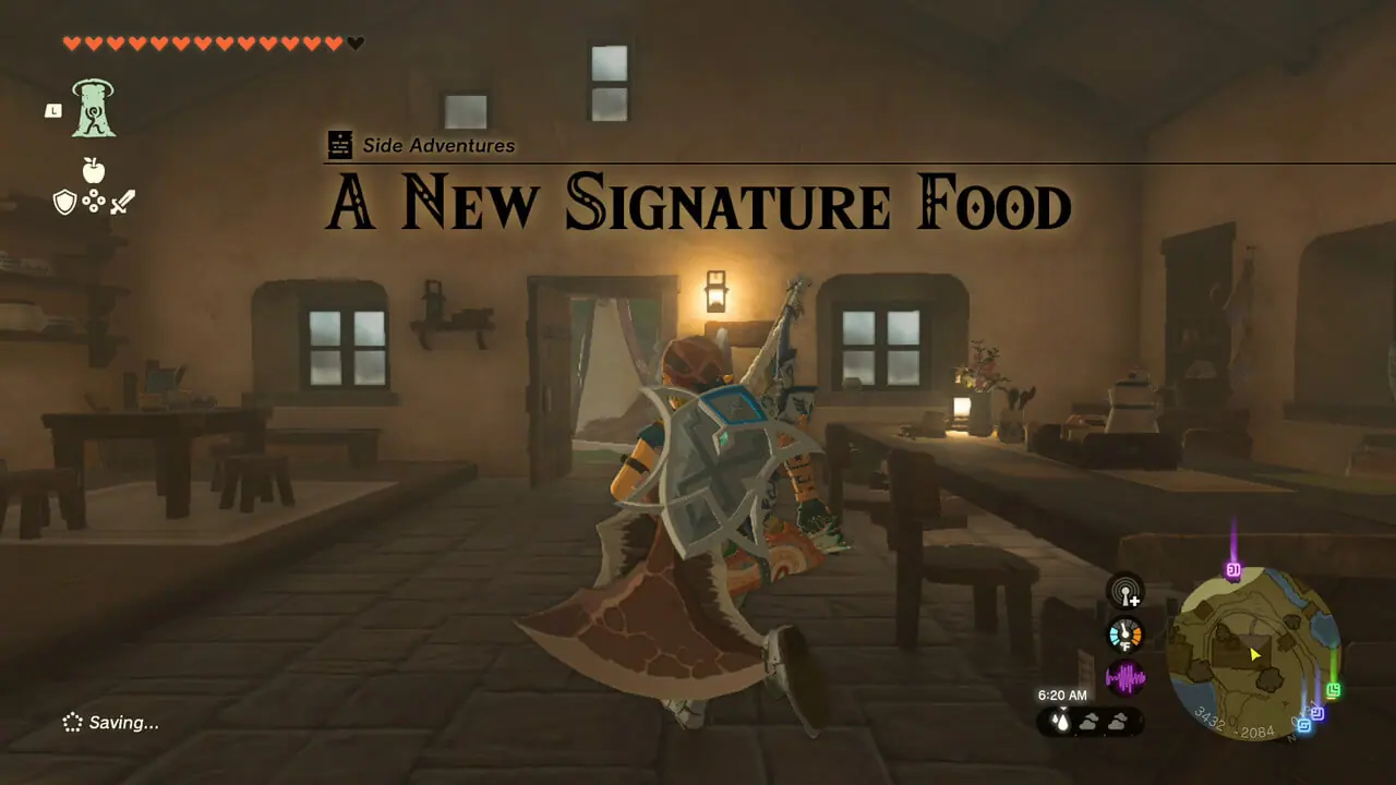 How to complete the A New Signature Food quest in Zelda: Tears of the Kingdom