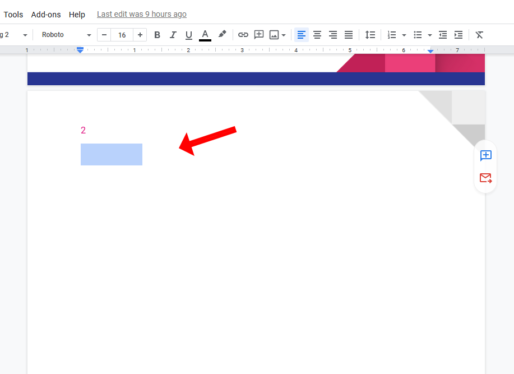 How to delete a page in Google Docs — with or without content