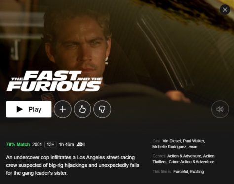 How to stream the Fast & Furious movies