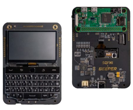 It’s a Raspberry Pi, a BlackBerry keyboard, and a battery: It’s the Beepberry