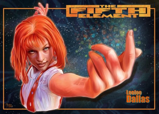 Leeloo Dallas Gets Comic-Style Makeover In Pulpy Fifth Element Fan Art