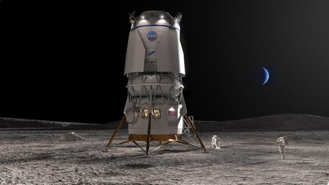 NASA Picks Blue Origin to Build Second Moon Lander for Artemis Missions