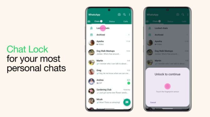 New WhatsApp Lock Feature Protects ‘Extra Special’ Chats