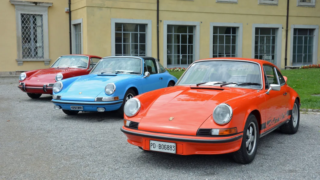 Porsche celebrates its 75th birthday with commemorative display in Italy