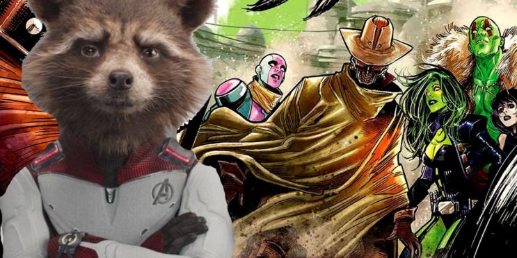 Rocket Raccoon Faces Off Against Guardians of the Galaxy in New Teaser Art