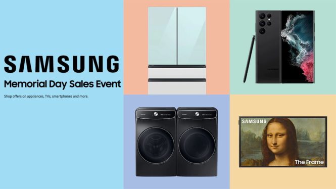 Samsung Memorial Day Sale: Appliances, TVs, phones, and more