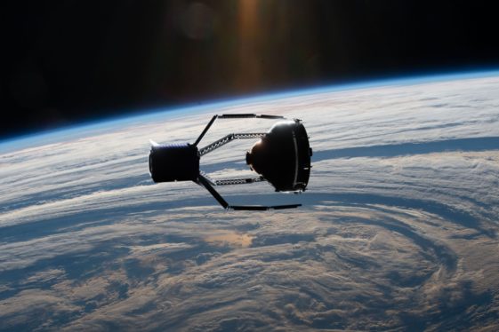 Space junk cleanup mission secures a ride to space