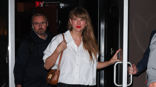 Taylor Swift Gets Trendy in Denim Crossover Shorts – Here’s Where You Can Buy Them Online