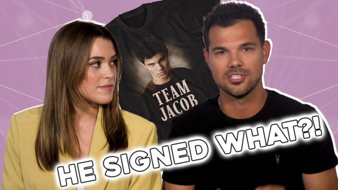 The Weirdest Thing Taylor Lautner Was Asked to Sign | io9 Interview