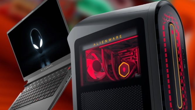 This Alienware gaming PC with an RTX 3070 is $700 off right now