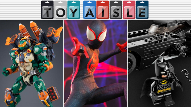 TMNT Mechs, Across the Spider-Verse Figures, and More Toy News