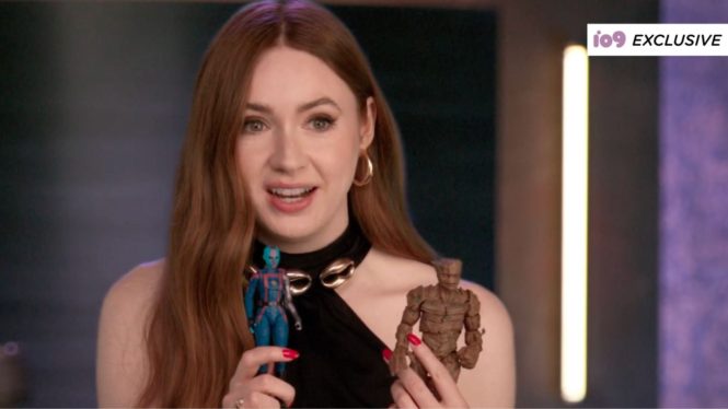 Watch the Stars of Guardians of the Galaxy Vol. 3 Unbox Their Toy Selves
