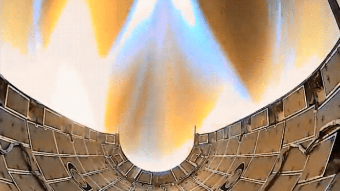 Wild SpaceX Video Shows Hottest Reentry Yet of Reusable Rocket Fairing