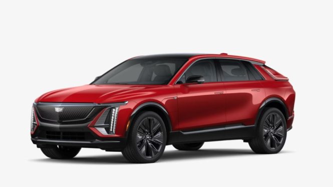 2024 Cadillac Lyriq RWD gets an estimated 314 miles per charge