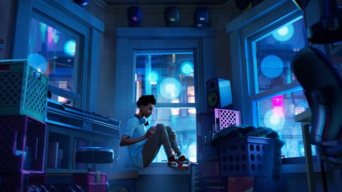 A New Across the Spider-Verse Short Film Sees Miles Battle Anxiety