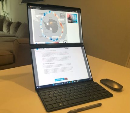 A threat to portable monitors everywhere: Lenovo Yoga Book 9i review