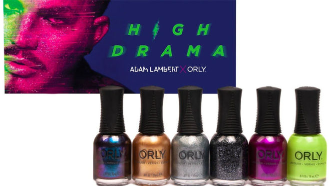 Adam Lambert Teams Up With Orly for ‘High Drama’ Nail Collaboration: Shop the Limited Collection Before It’s Gone