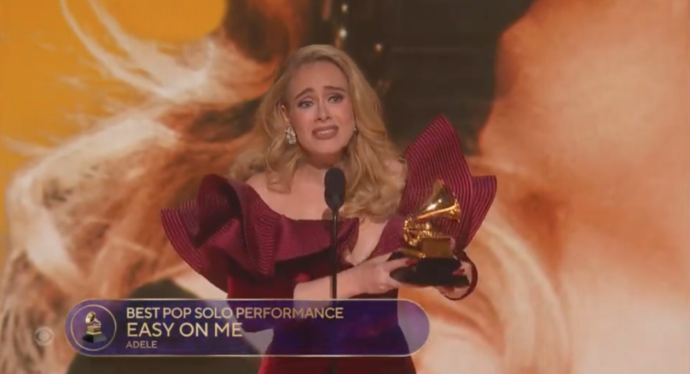 Adele Thanks Her Son During Grammys 2023 Acceptance Speech