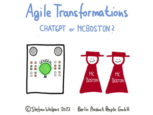 Agile Transformation With ChatGPT or McBoston?