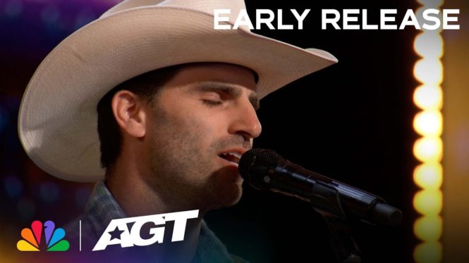 ‘AGT’ Contestant Mitch Rossell Delivers ‘Great Audition’ With Heartfelt Song for His Late Dad: Watch