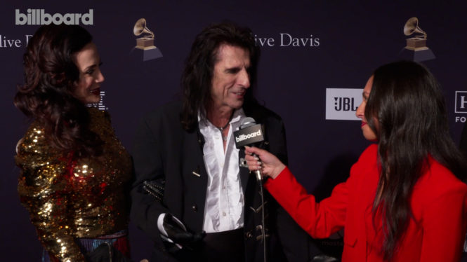 Alice Cooper & Sheryl Goddard On Touring At 75, The Future Of Rock & More | Clive Davis Pre-Grammy Gala 2023