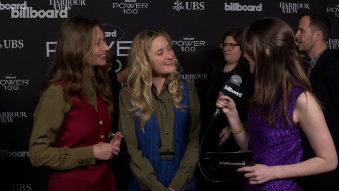 Aly & AJ On Their New Album ‘With Love From’, Their Upcoming Tour & More | Billboard Power 100 Party 2023