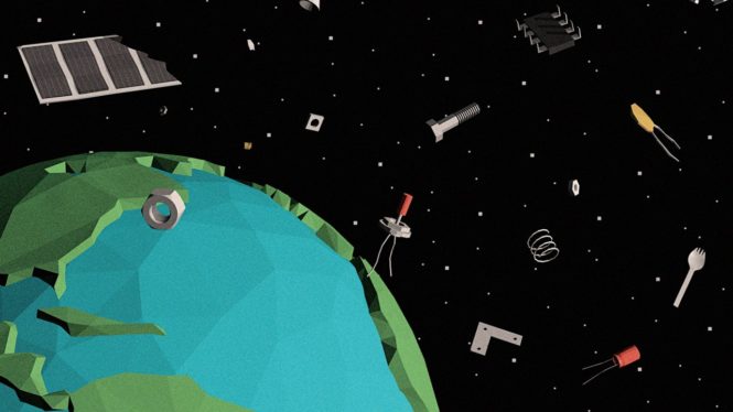 Animated Video Shows How Japan’s Astroscale Will Toss Satellites to Their Fiery Death